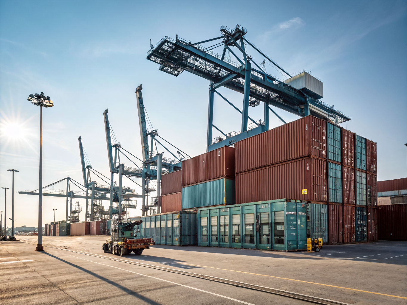 Strategic port infrastructure within our coordination network